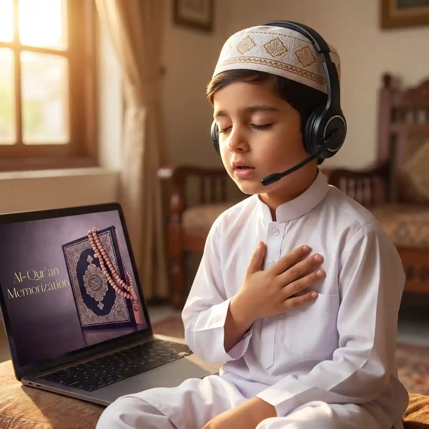 Online Quran memorization (Hifz) course with 1-on-1 tutors
